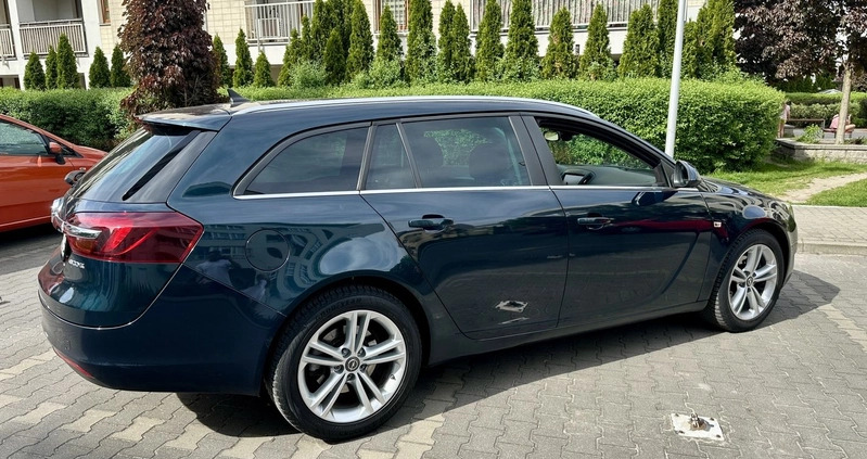 Opel Insignia cena 35500 przebieg: 266000, rok produkcji 2014 z Pruszków małe 596